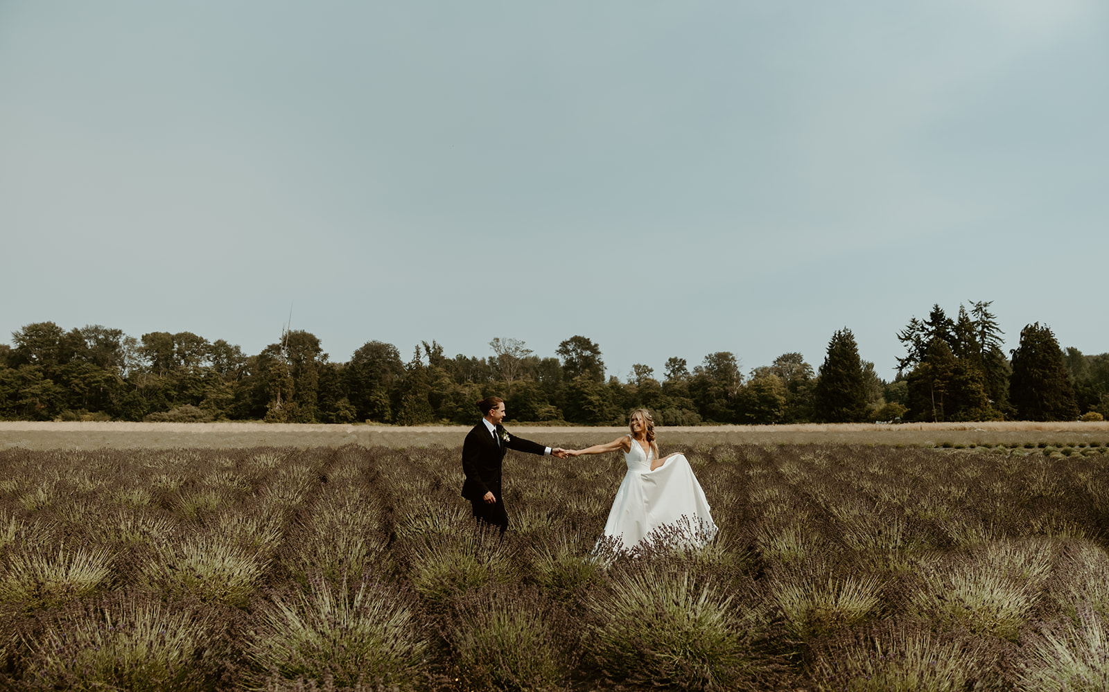 carey + devon – lavender farm wedding