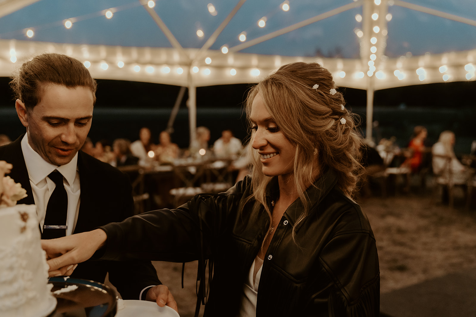 carey + devon – lavender farm wedding
