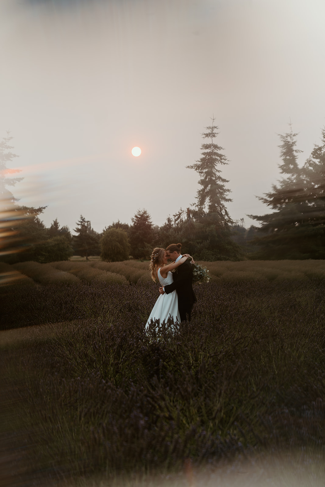 carey + devon – lavender farm wedding